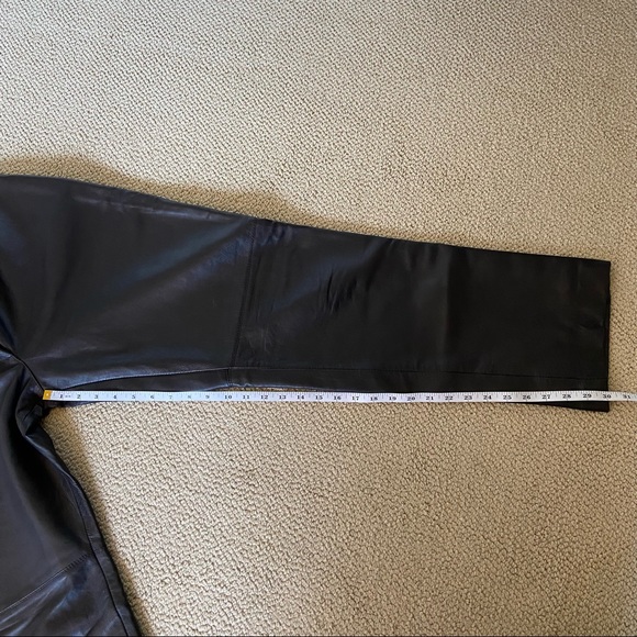 Vintage Bod & Christensen Leather Pants Size 14 - Picture 8 of 8
